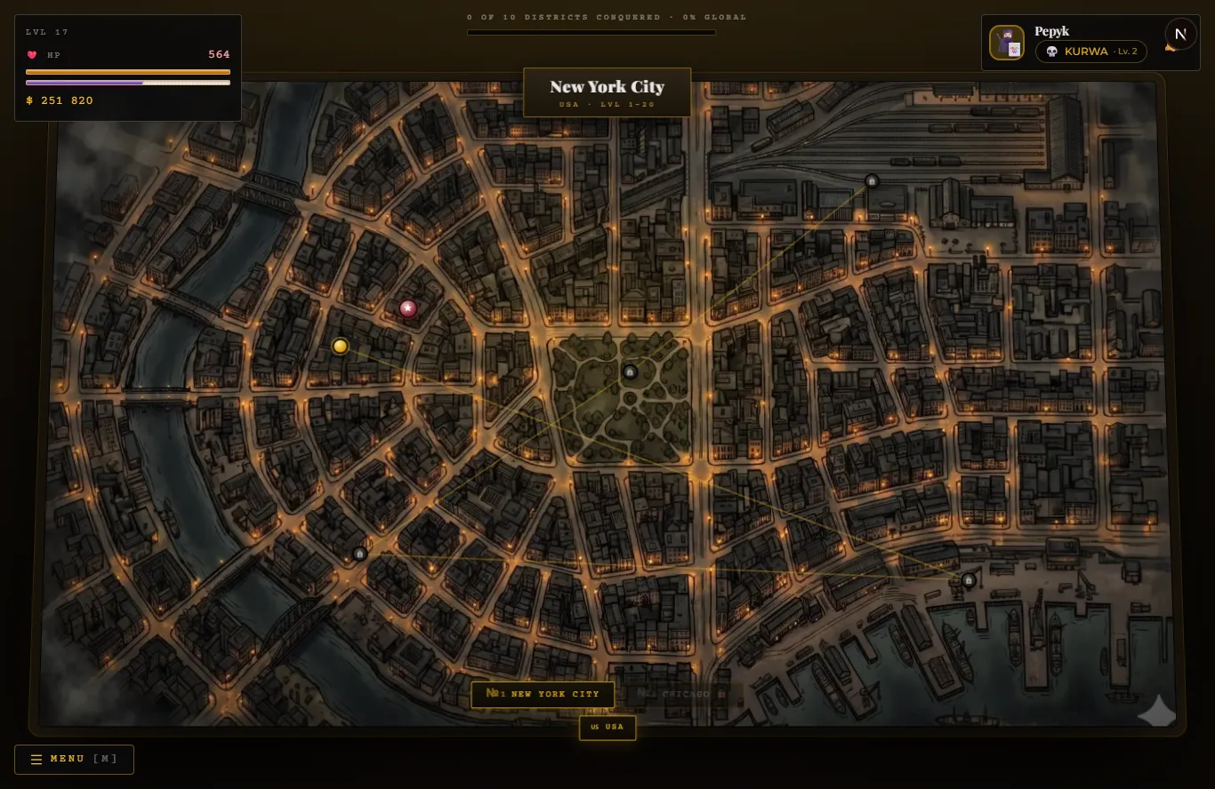 Claim the map